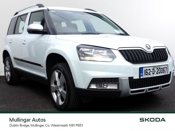 Skoda Yeti SUV, Diesel, 2016, White