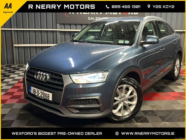 Audi Q3 SUV, Diesel, 2018, Blue