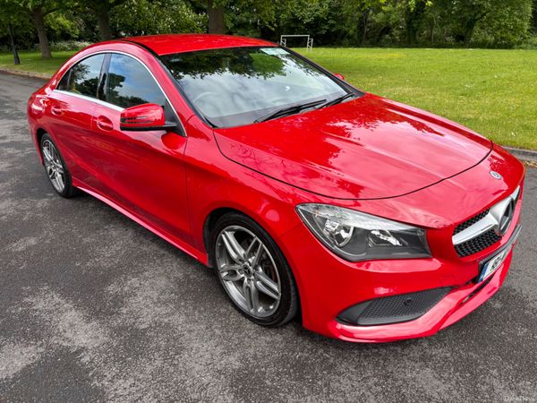 Mercedes-Benz CLA Saloon, Diesel, 2018, Red