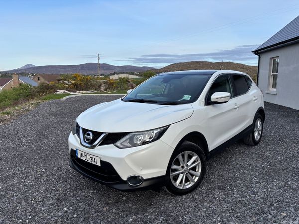 Nissan Qashqai Hatchback, Diesel, 2014, White