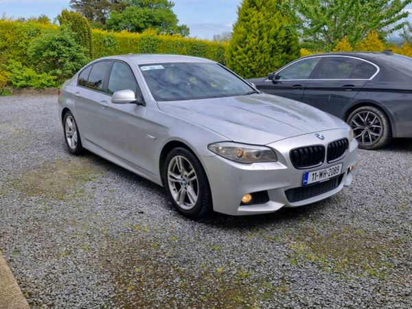 BMW 5-Series Saloon, Diesel, 2011, Silver