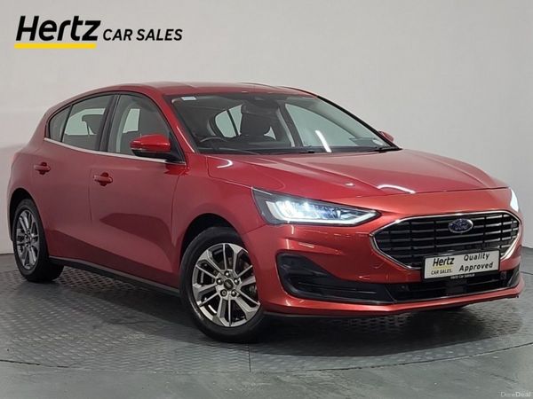 Ford Focus Hatchback, Petrol, 2023, Red