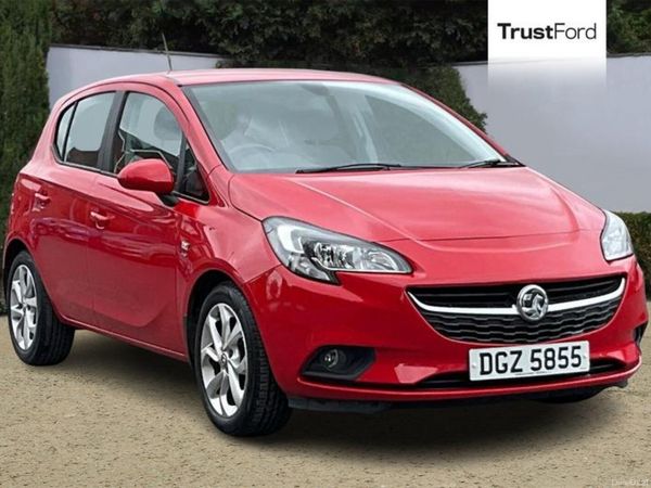 Vauxhall Corsa Hatchback, Petrol, 2016, Red
