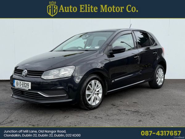 Volkswagen Polo Hatchback, Petrol, 2016, Black