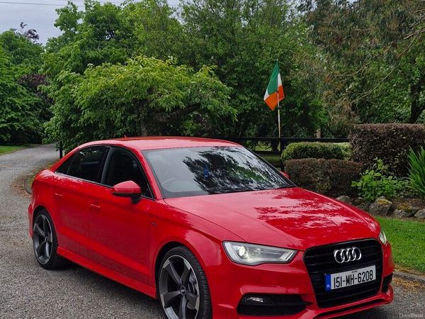 Audi A3 Saloon, Diesel, 2015, Red