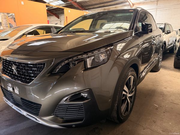 Peugeot 3008 SUV, Petrol, 2017, Grey