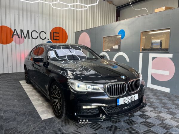 BMW 7-Series Saloon, Petrol Plug-in Hybrid, 2018, Black