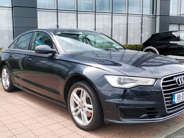 Audi A6 Saloon, Diesel, 2015, Blue