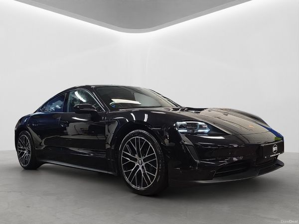Porsche Taycan Saloon, Electric, 2023, Black