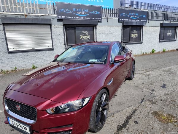 Jaguar XE Saloon, Diesel, 2016, Red