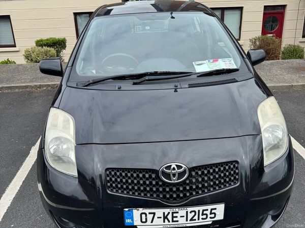 Toyota Yaris Hatchback, Diesel, 2007, Black