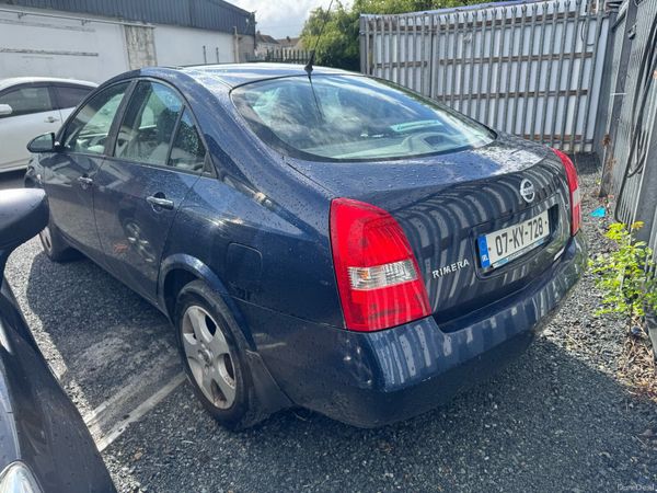 Nissan Primera Saloon, Petrol, 2007, Blue