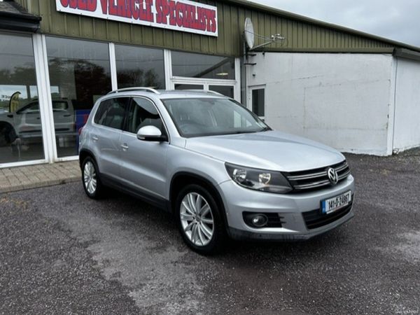 Volkswagen Tiguan SUV, Diesel, 2014, Silver