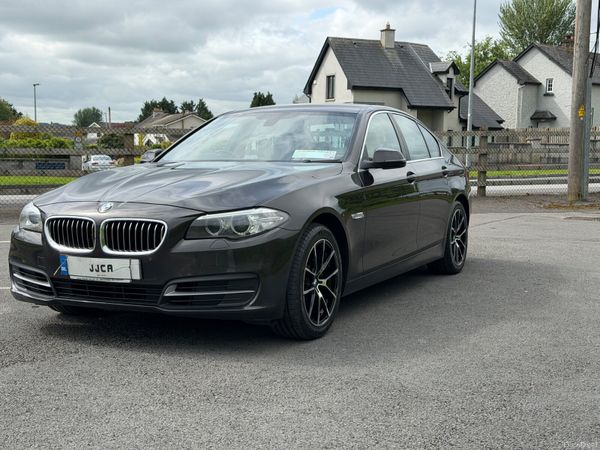 BMW 5-Series Saloon, Diesel, 2016, Brown