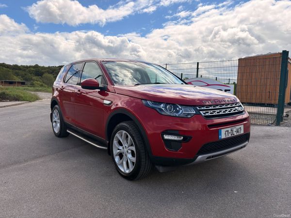 Land Rover Discovery Sport SUV, Diesel, 2017, Red