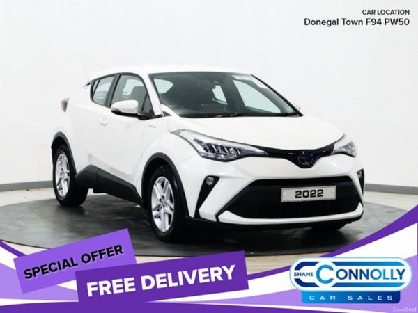 Toyota C-HR Hatchback, Petrol Hybrid, 2022, White