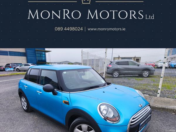 Mini One Hatchback, Petrol, 2015, Blue