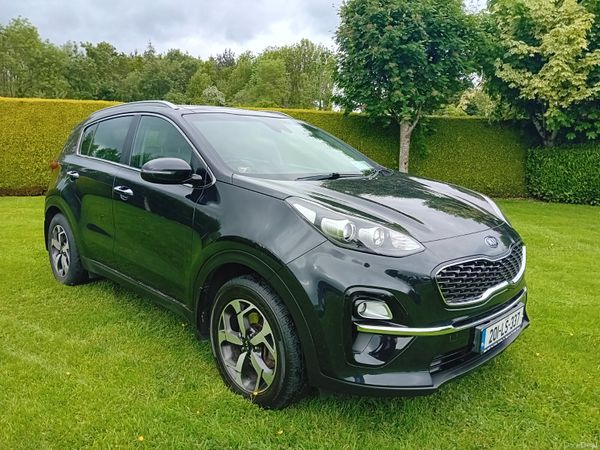 Kia Sportage SUV, Diesel Hybrid, 2020, Black
