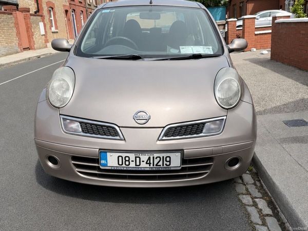 Nissan Micra Hatchback, Petrol, 2008, Gold