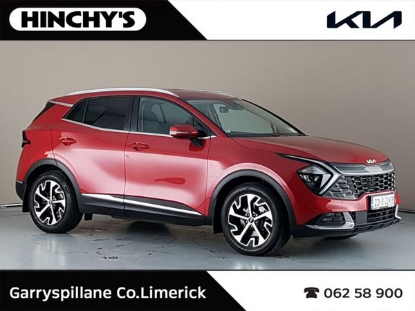 Kia Sportage SUV, Petrol Hybrid, 2022, Red