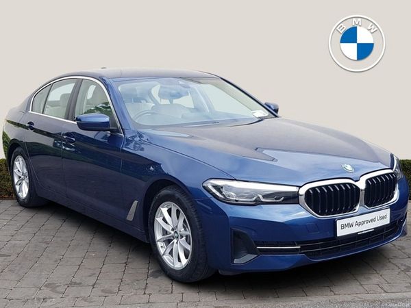 BMW 5-Series Saloon, Diesel, 2023, Blue