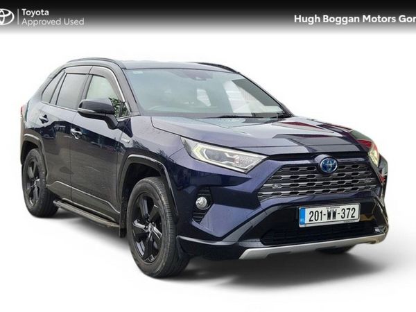 Toyota RAV4 SUV, Petrol Hybrid, 2020, Blue