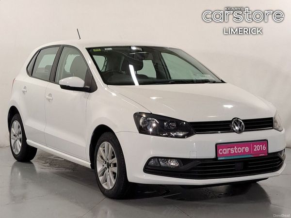 Volkswagen Polo Hatchback, Petrol, 2016, White