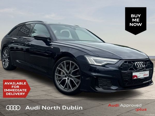Audi A6 Estate, Petrol Plug-in Hybrid, 2023, Blue