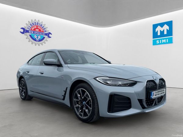 BMW i4 Hatchback, Electric, 2022, Grey