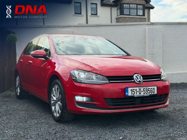 Volkswagen Golf Hatchback, Petrol, 2015, Red