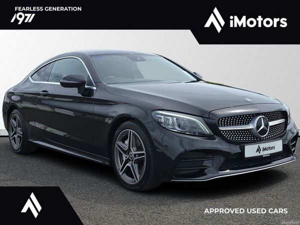 Mercedes-Benz C-Class Coupe, Diesel, 2019, Black