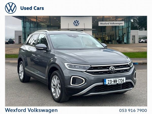 Volkswagen T-Roc SUV, Petrol, 2023, Grey