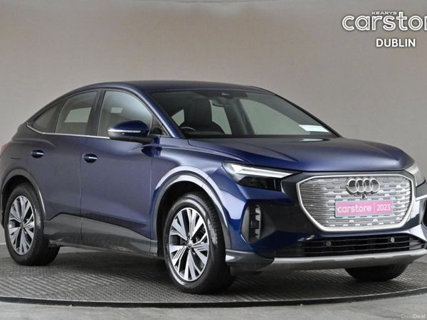 Audi Q4 e-tron SUV, Electric, 2023, Blue