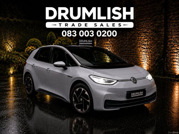 Volkswagen ID.3 Hatchback, Electric, 2022, Silver