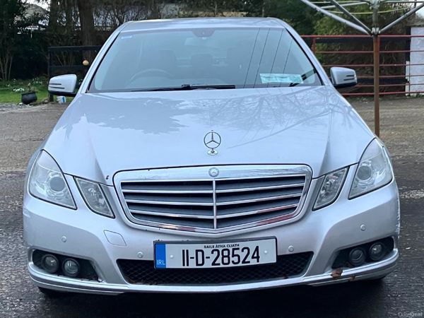 Mercedes-Benz E-Class Saloon, Diesel, 2011, Silver