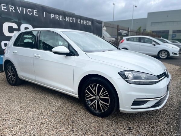 Volkswagen Golf Hatchback, Petrol, 2018, White