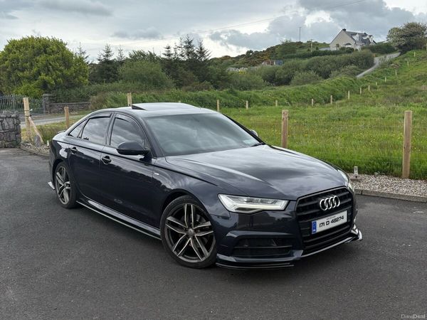 Audi A6 Saloon, Diesel, 2017, Blue