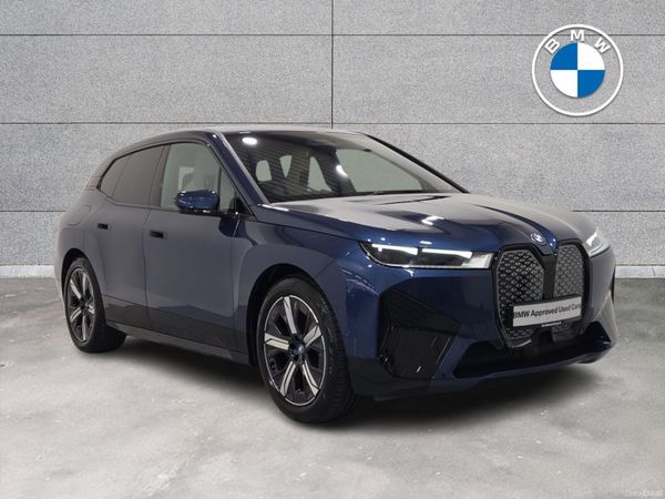 BMW iX SUV, Electric, 2022, Blue