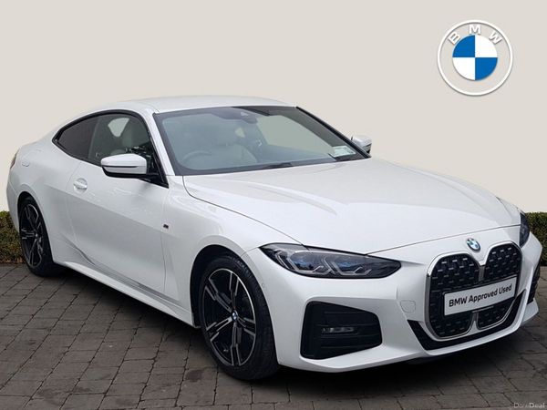 BMW 4-Series Coupe, Diesel, 2022, White