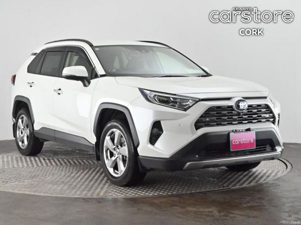Toyota RAV4 SUV, Petrol Hybrid, 2021, White