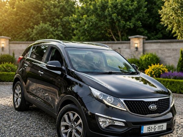 Kia Sportage SUV, Diesel, 2015, Black