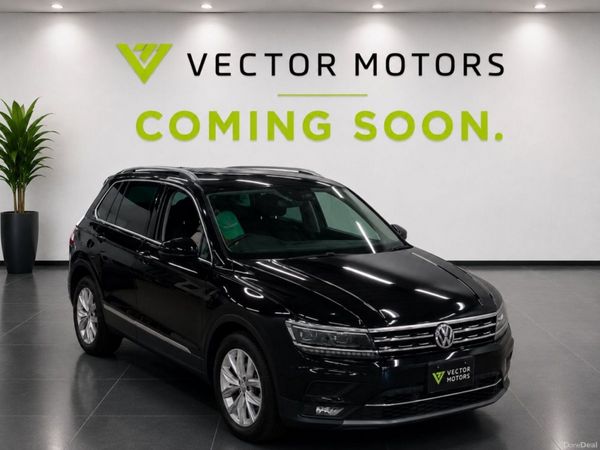 Volkswagen Tiguan SUV, Diesel, 2018, Black