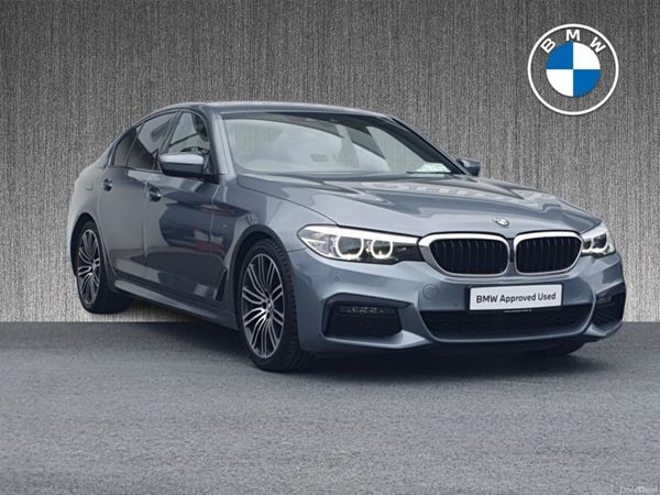 BMW 5-Series Saloon, Diesel, 2019, Blue