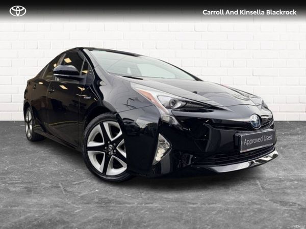 Toyota Prius Hatchback, Petrol Hybrid, 2016, Black