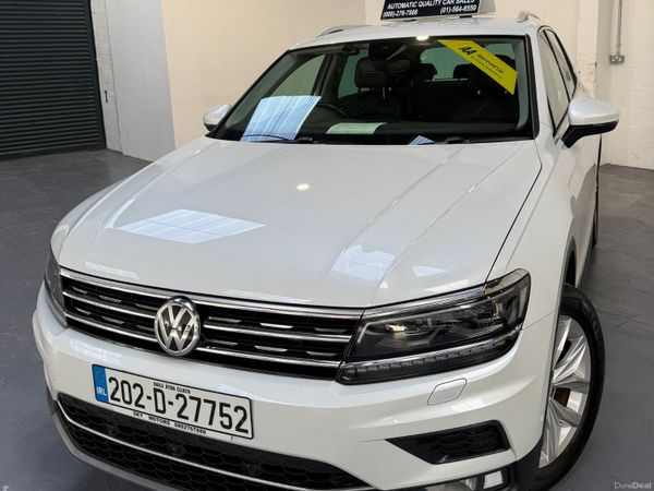 Volkswagen Tiguan SUV, Diesel, 2020, White