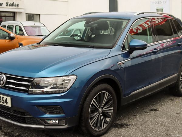Volkswagen Tiguan SUV, Diesel, 2018, Blue