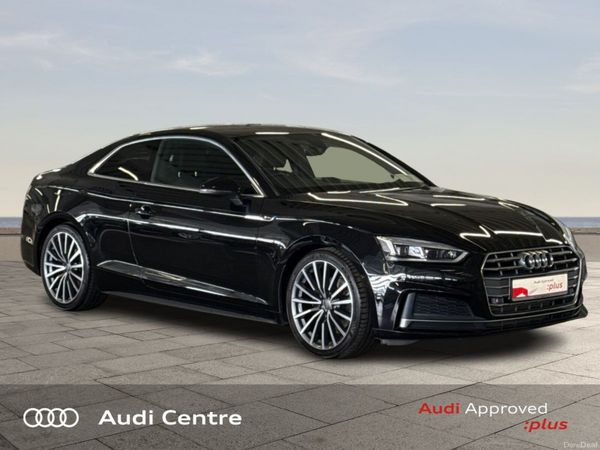 Audi A5 Coupe, Petrol, 2018, Black