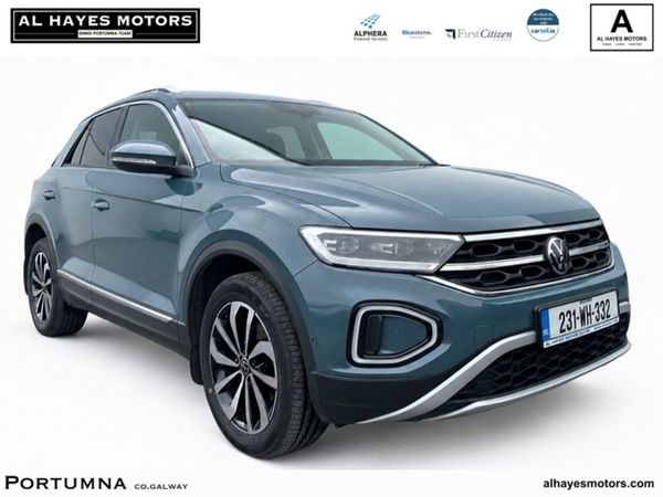 Volkswagen T-Roc SUV, Petrol, 2023, Blue