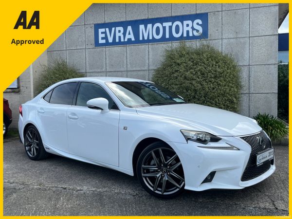 Lexus IS Saloon, Petrol Hybrid, 2013, White