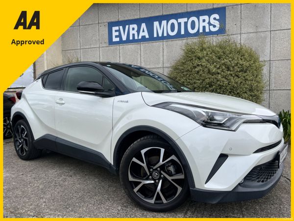 Toyota C-HR SUV, Petrol Hybrid, 2019, White